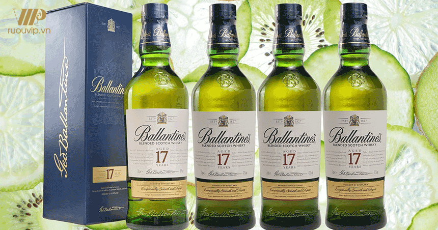 Ballantines 17 Years Old – Sự Kết Hợp Hoàn Hảo Các Loại Whisky 17 Năm Tuổi