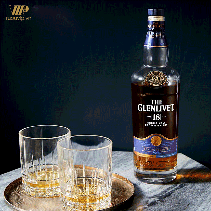 Rượu Whisky The Glenlivet 18 Nhập Khẩu Chính Hãng