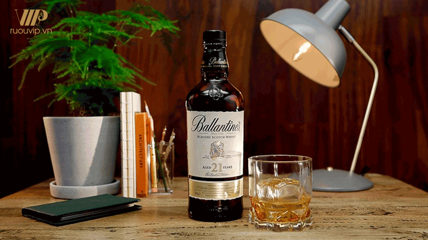 Ruou Ballantines 21 Years Old