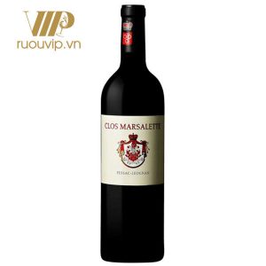 Ruou Vang Clos Marsalette Pessac Leognan