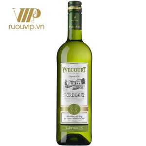 Ruou Vang Yvecourt Bordeaux Blanc