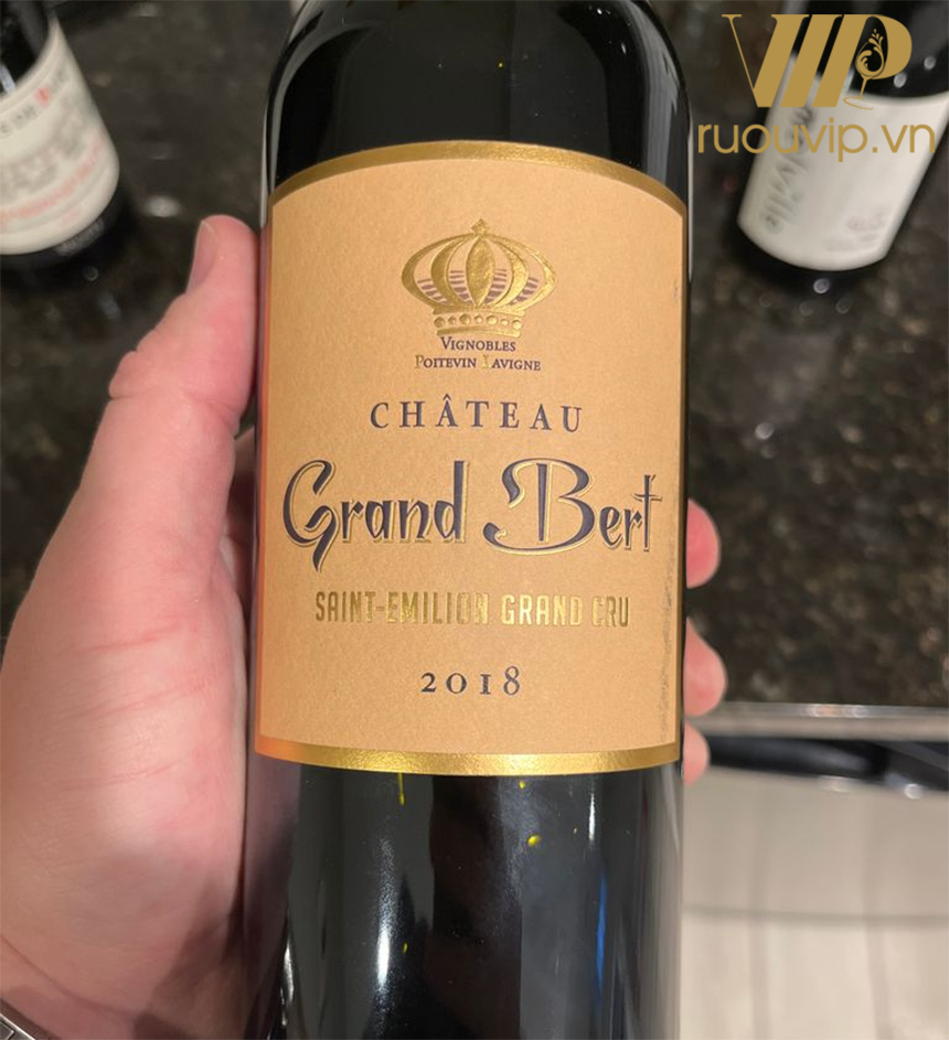 Rượu Vang Chateau Grand Bert Saint – Emilion Grand Cru