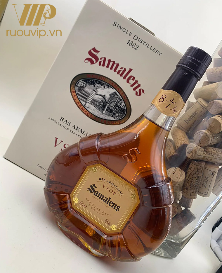 Ruou Bas Armagnac Vsop Samalens