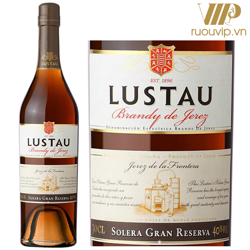 Ruou Brandy Lustau Solera Gran Reserva