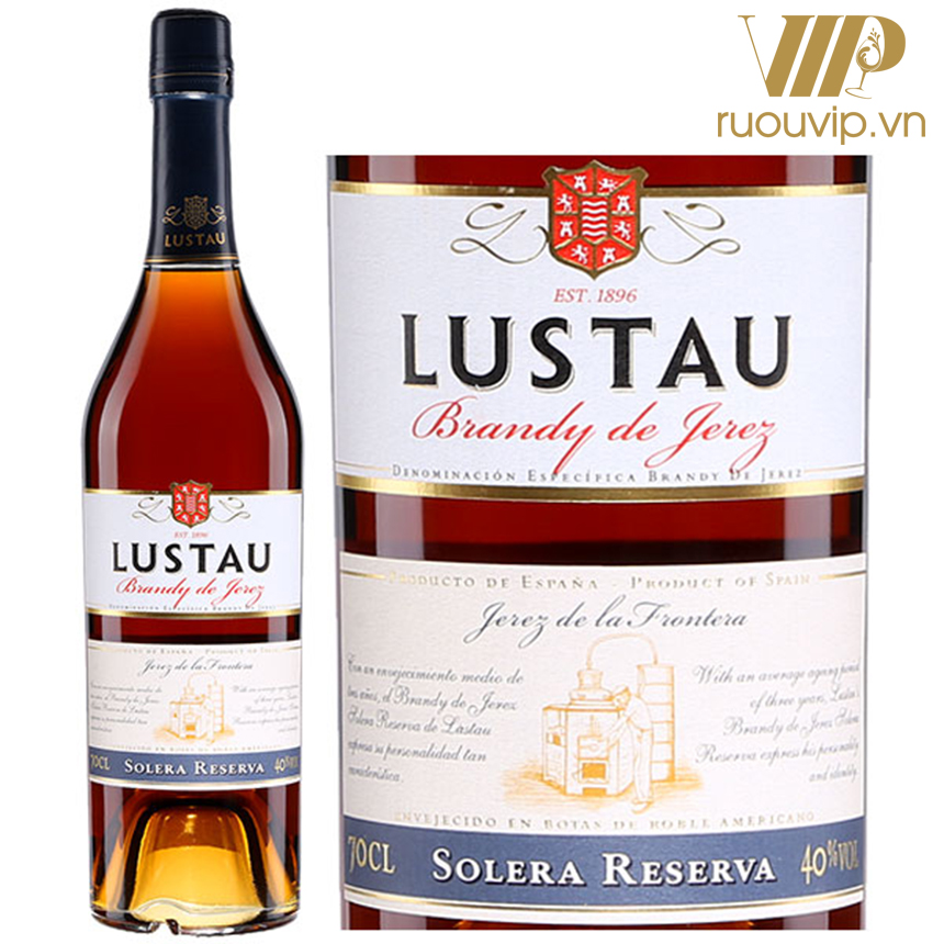 Rượu Brandy Lustau Solera Reserva