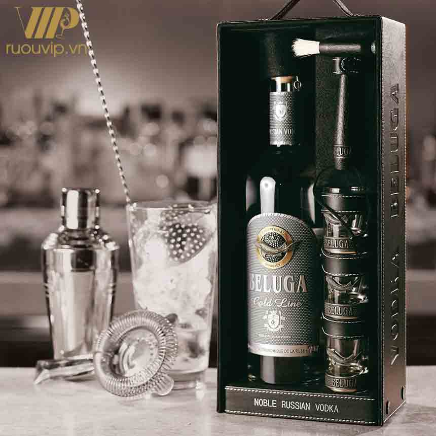 Ruou Vodka Beluga Gold Line