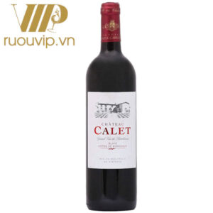 Rượu vang đỏ Chateau Calet Bordeaux